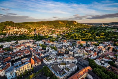 Blick auf Jena.