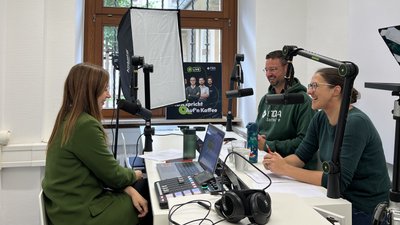 Podcastaufnahme "FIDA spricht"