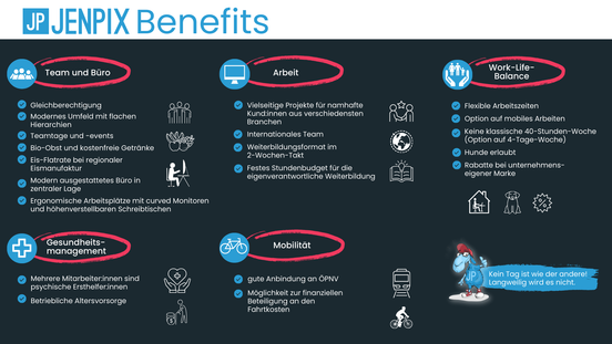 Benefits bei Jenpix