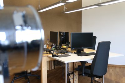 Unsere modern ausgestatteten Büroräume